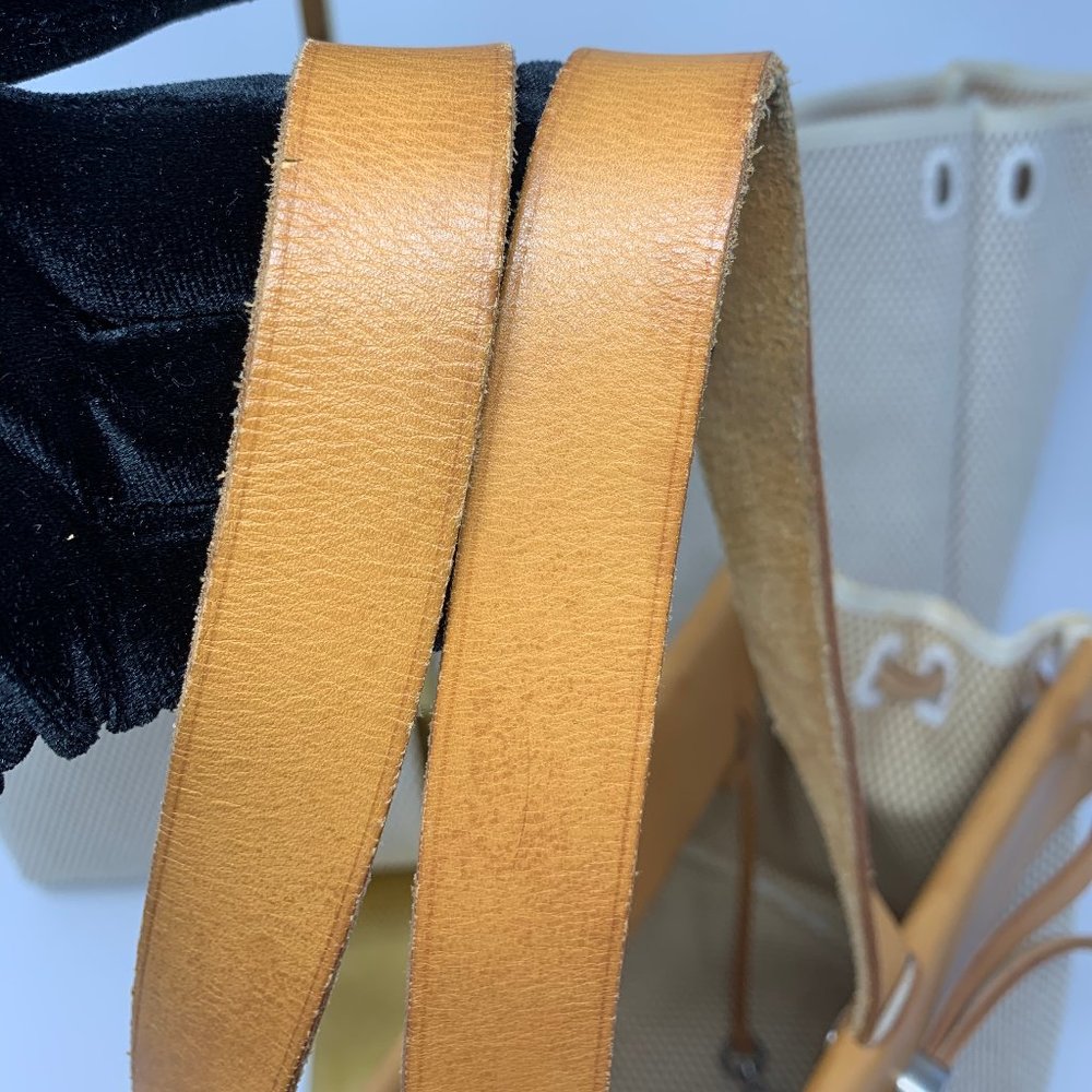 Hermes herbag hand bag beiges canvas - Picture 11 of 16